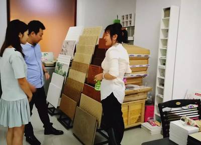 我会秘书处一行调研好家庭、易可家、顺博、艾贝特